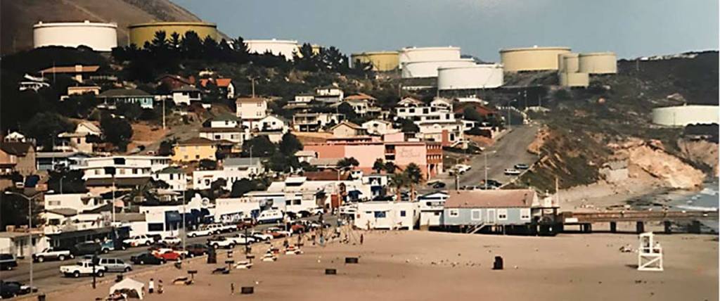 View of Avila's Oil Property